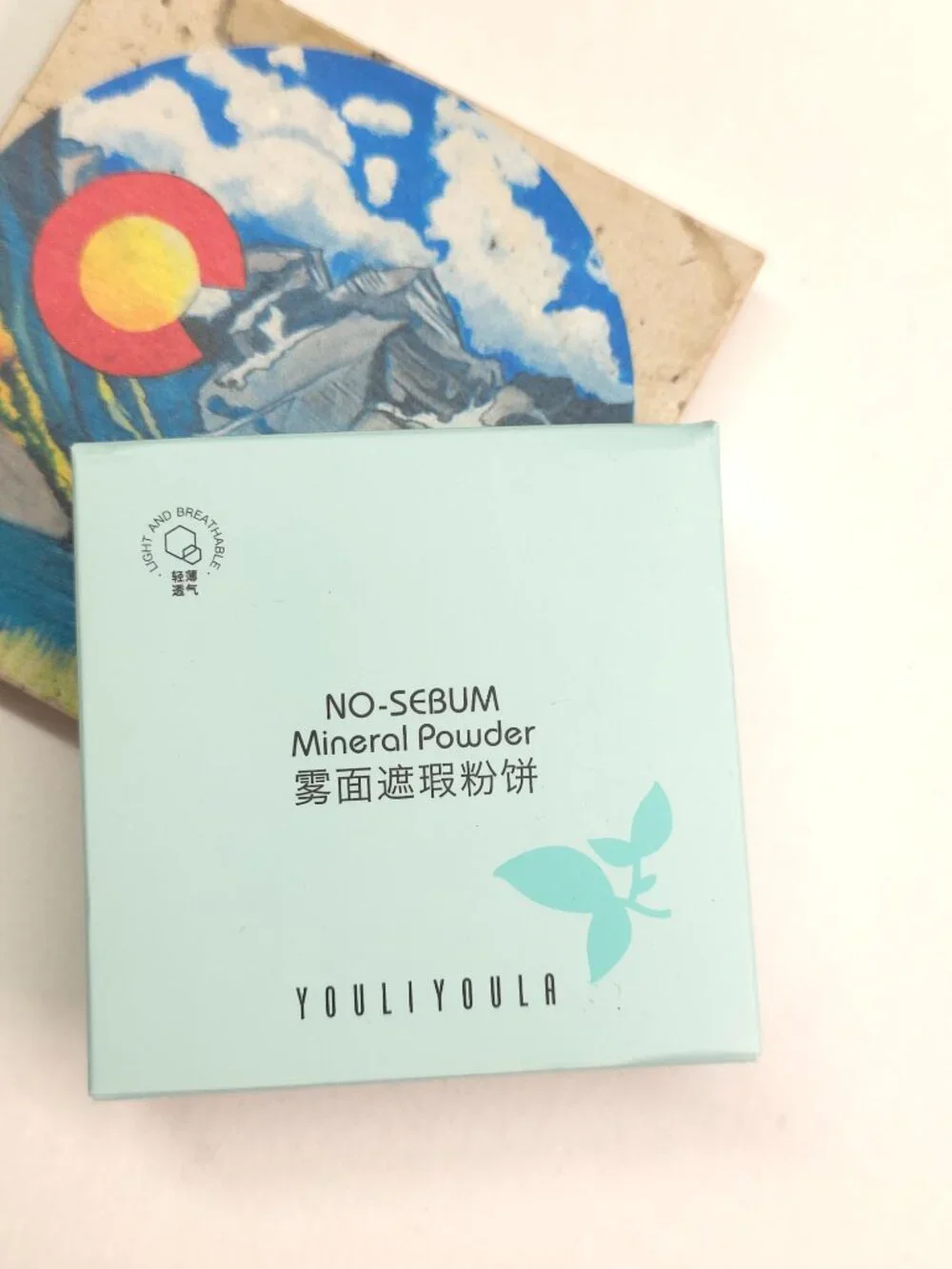 Youliyoula No Sebum Mineral Pressed Powder - 02 Natural